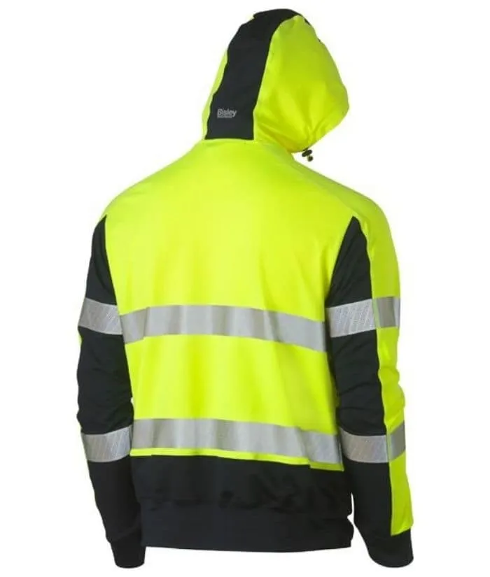 Taped Hi Vis Stretchy Fleece Hoodie