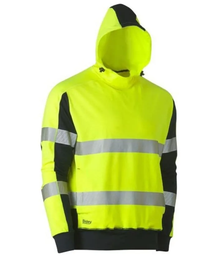 Taped Hi Vis Stretchy Fleece Hoodie