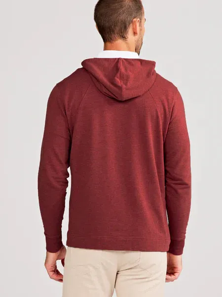 tasc Performance Men's Venture Fleece Hoodie in Autumn Heather