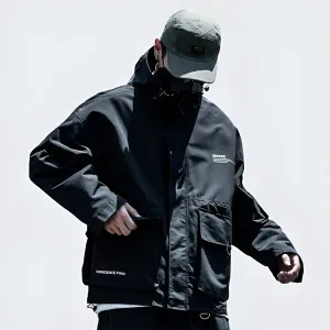 Techwear Zip Up Hoodie