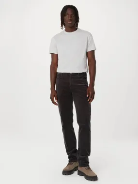 The Brunswick Slim Corduroy Pant in Washed Black