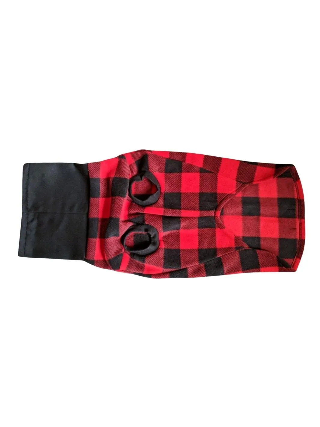 The Classic Red Buffalo Plaid Dog Sweater