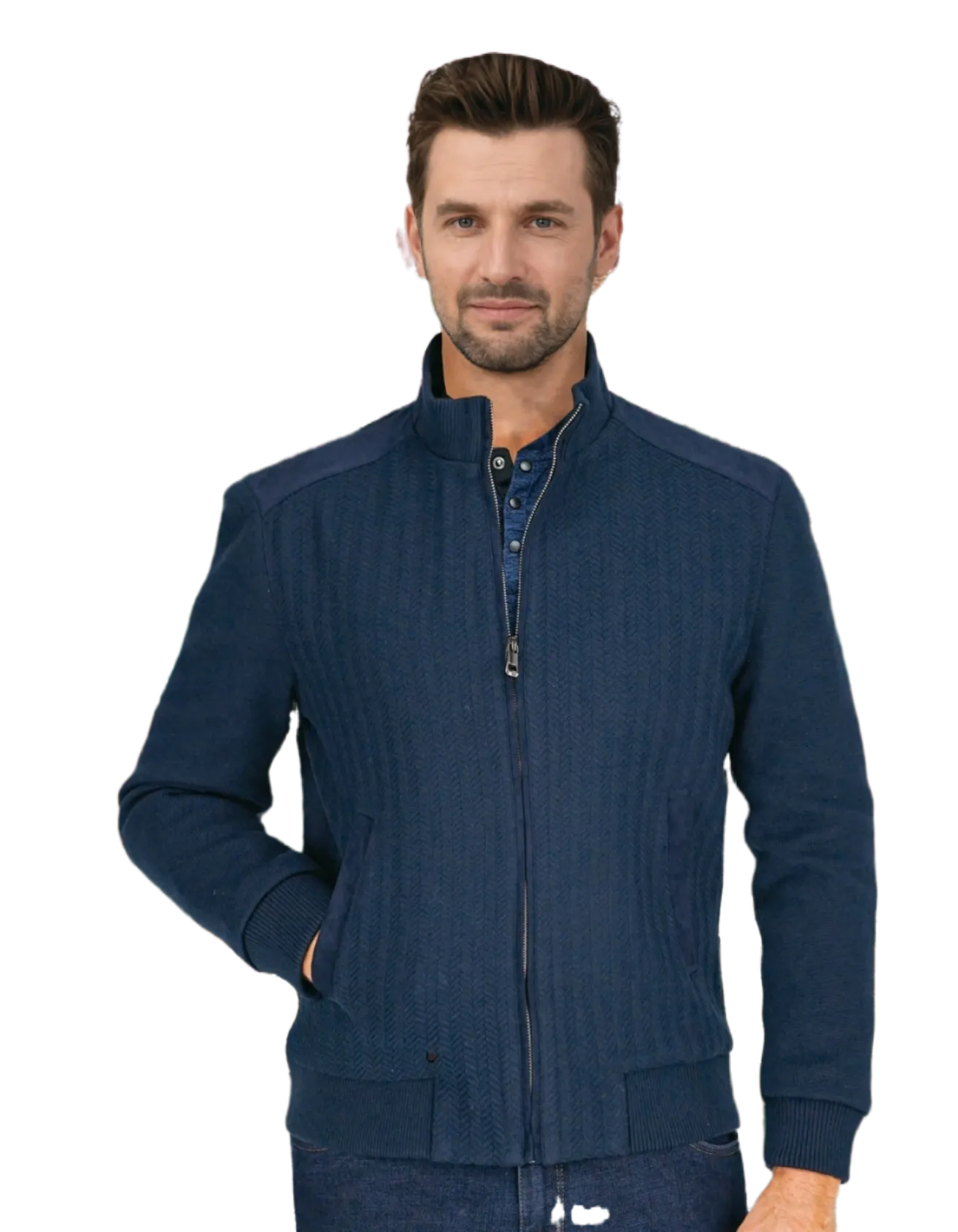 Unveiling the Newest European Men's Short Jacket Trends | Otto Navy