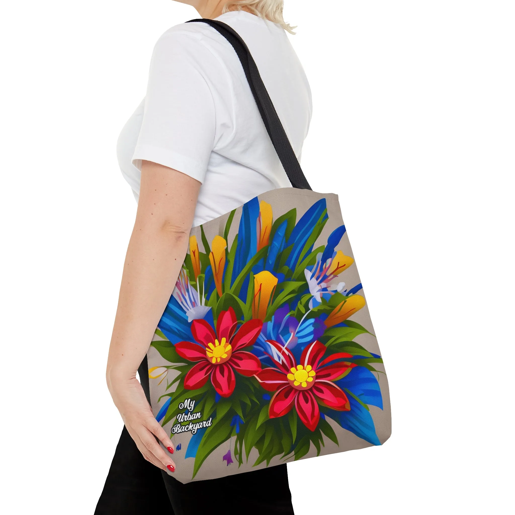 Vibrant Wildflowers, Tote Bag for Everyday Use - Durable and Functional