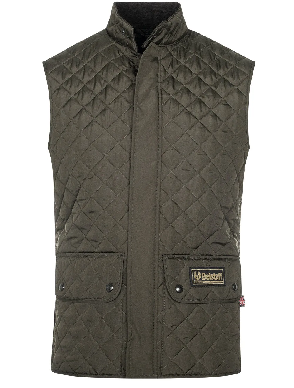 Waistcoat Gilet Faded Olive