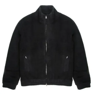 Wax London Miro Track Top – Teddy Black