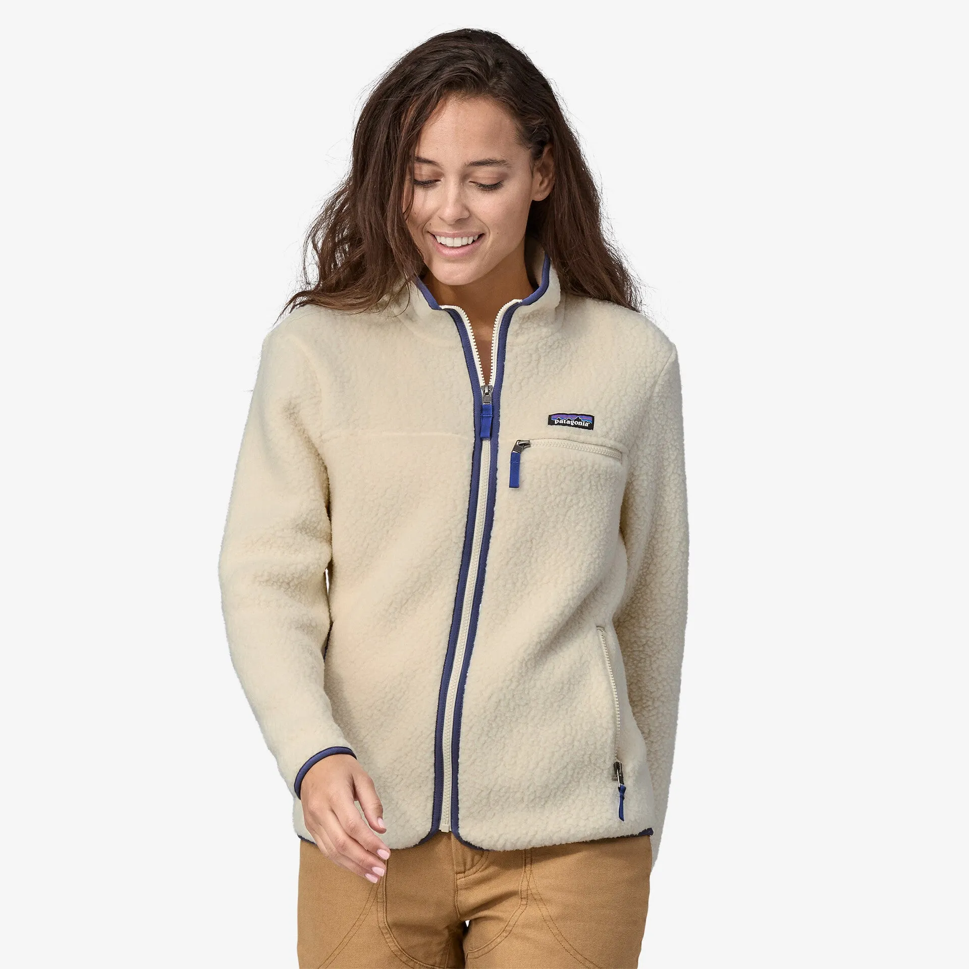 Women's Retro Pile Fleece Jacket