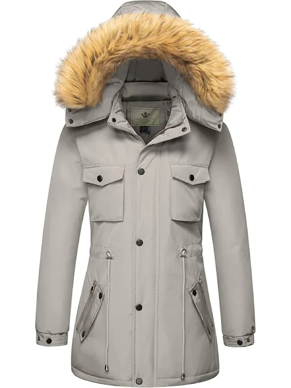 Women's Winter Waterproof Parka Jacket