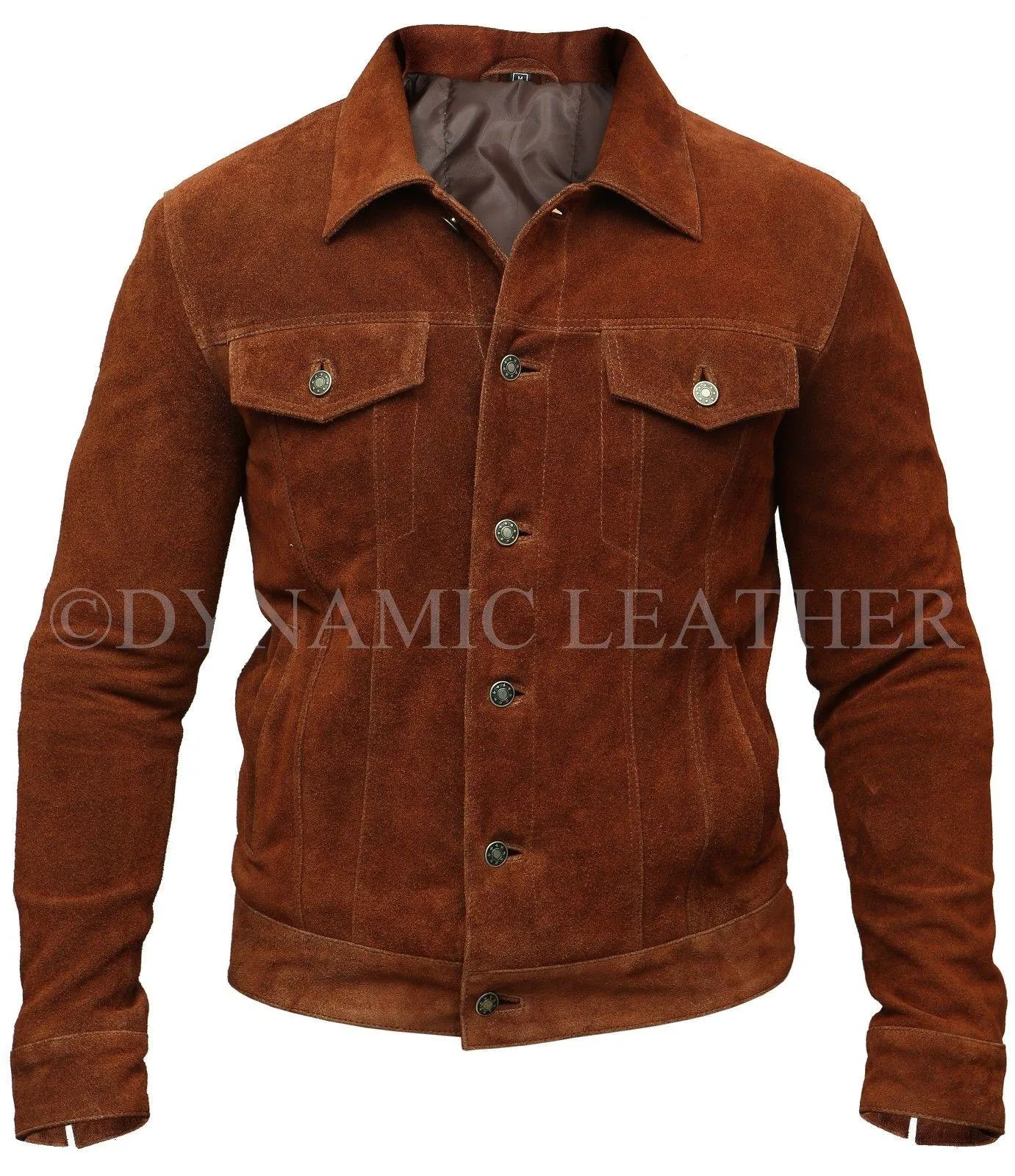 X-Men 2017 Logan Wolverine Hugh Jackman Brown Real Suede Leather Jacket