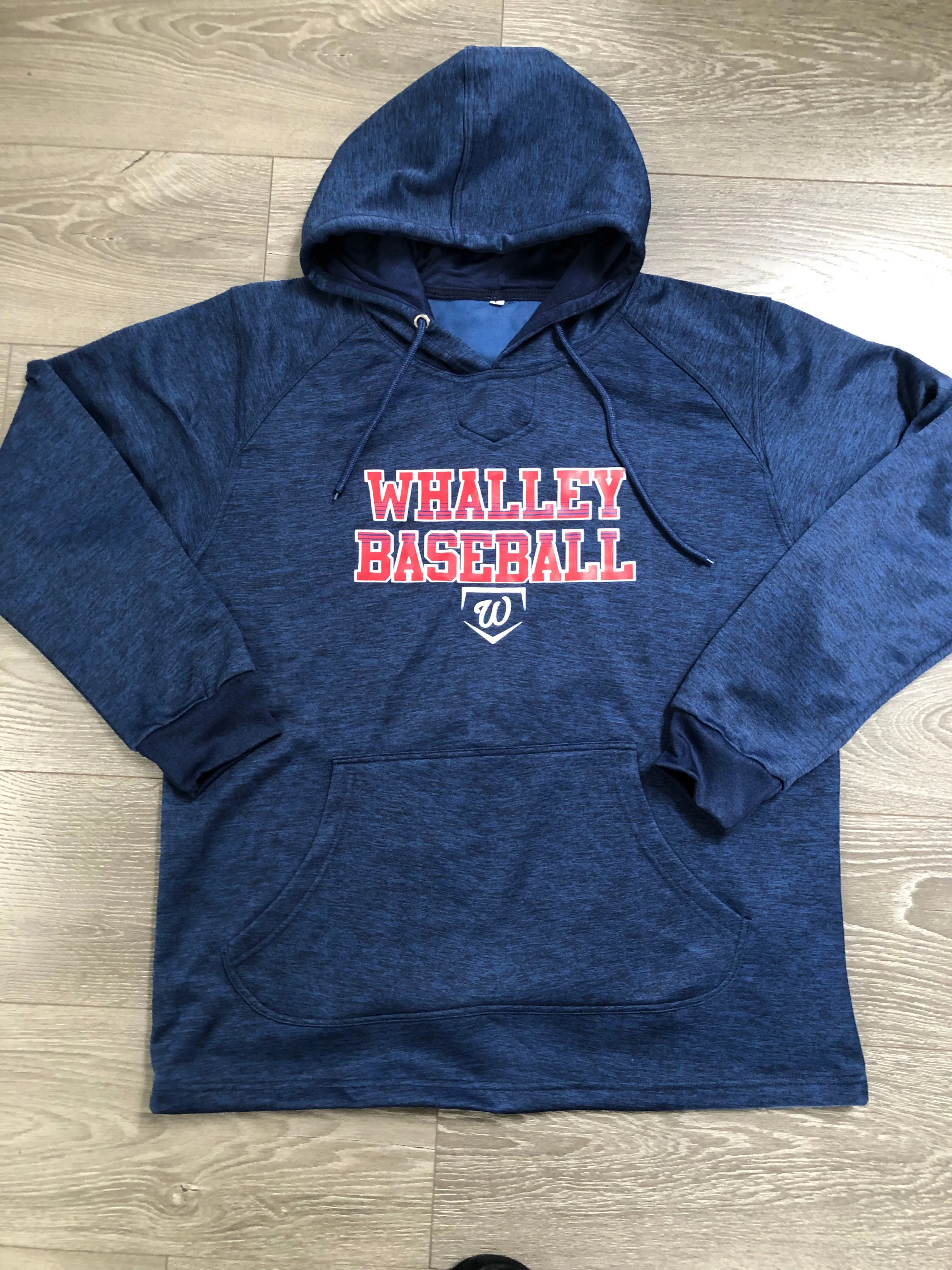 Youth Navy Blue Dri-Fit Hoodie