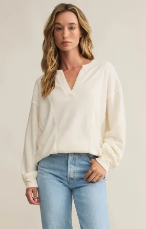 ZSU Out of Towner Sweatshirt in Sea Salt